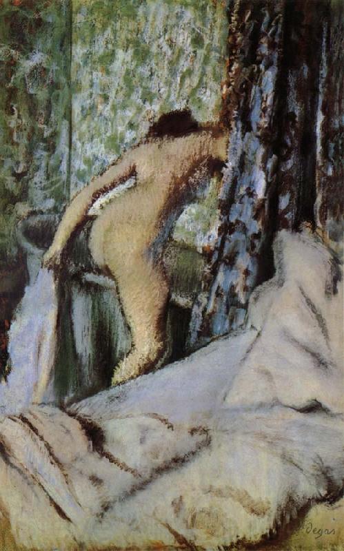 Edgar Degas Morning Bath Norge oil painting art